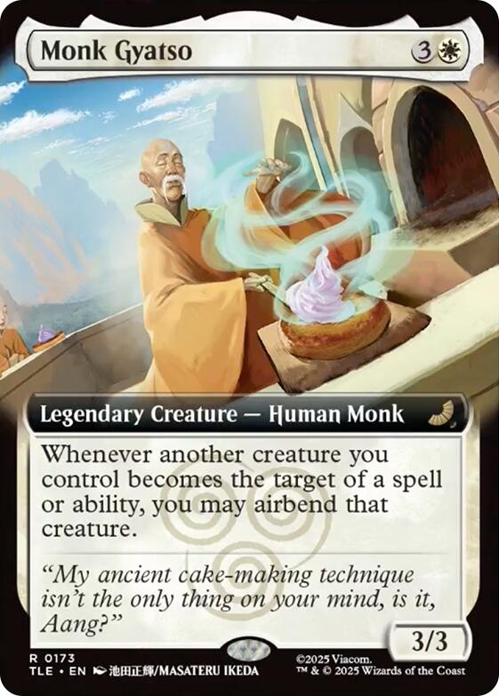 Monk Gyatso (Extended Art) [Avatar: The Last Airbender: Eternal-Legal] | Card Merchant Takapuna