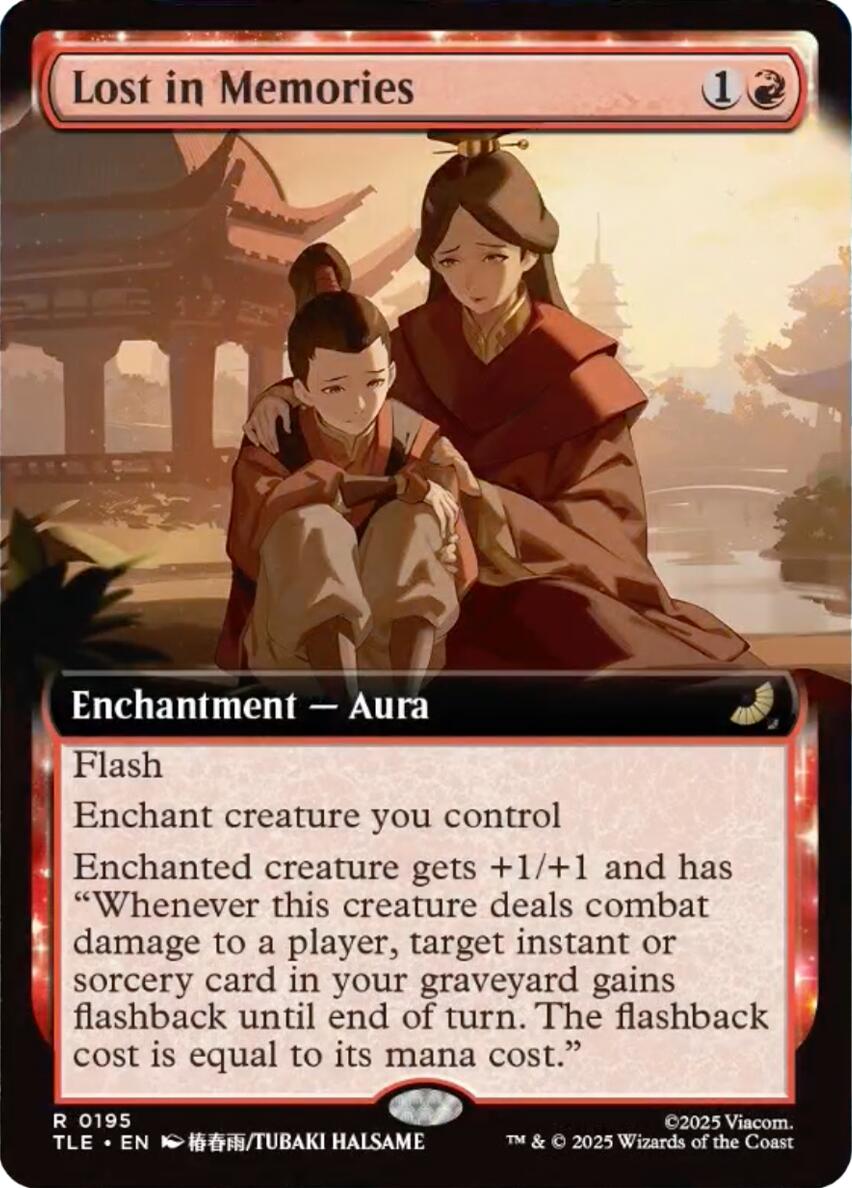 Lost in Memories (Extended Art) [Avatar: The Last Airbender: Eternal-Legal] | Card Merchant Takapuna