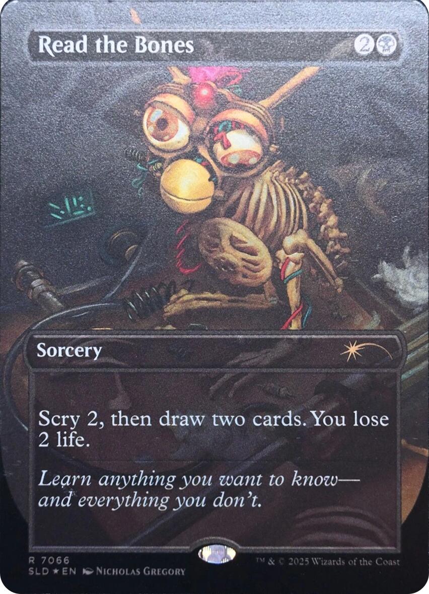 Read the Bones (Rainbow Foil) [Secret Lair Drop Series] | Card Merchant Takapuna