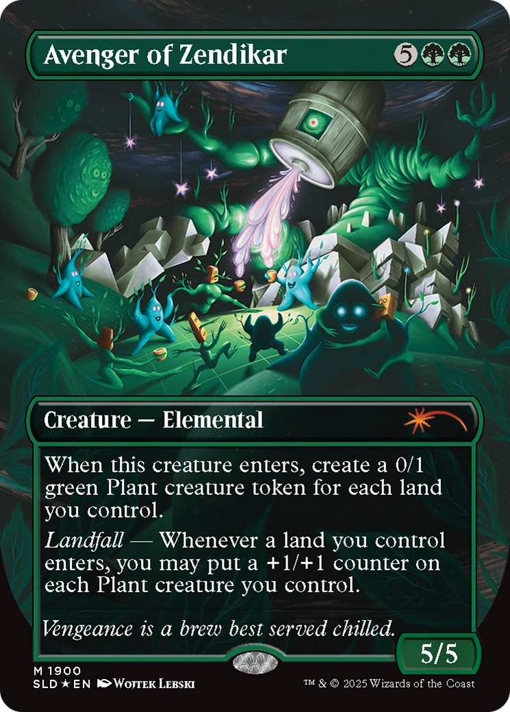 Avenger of Zendikar (Double Rainbow Foil) [Secret Lair Drop Series] | Card Merchant Takapuna