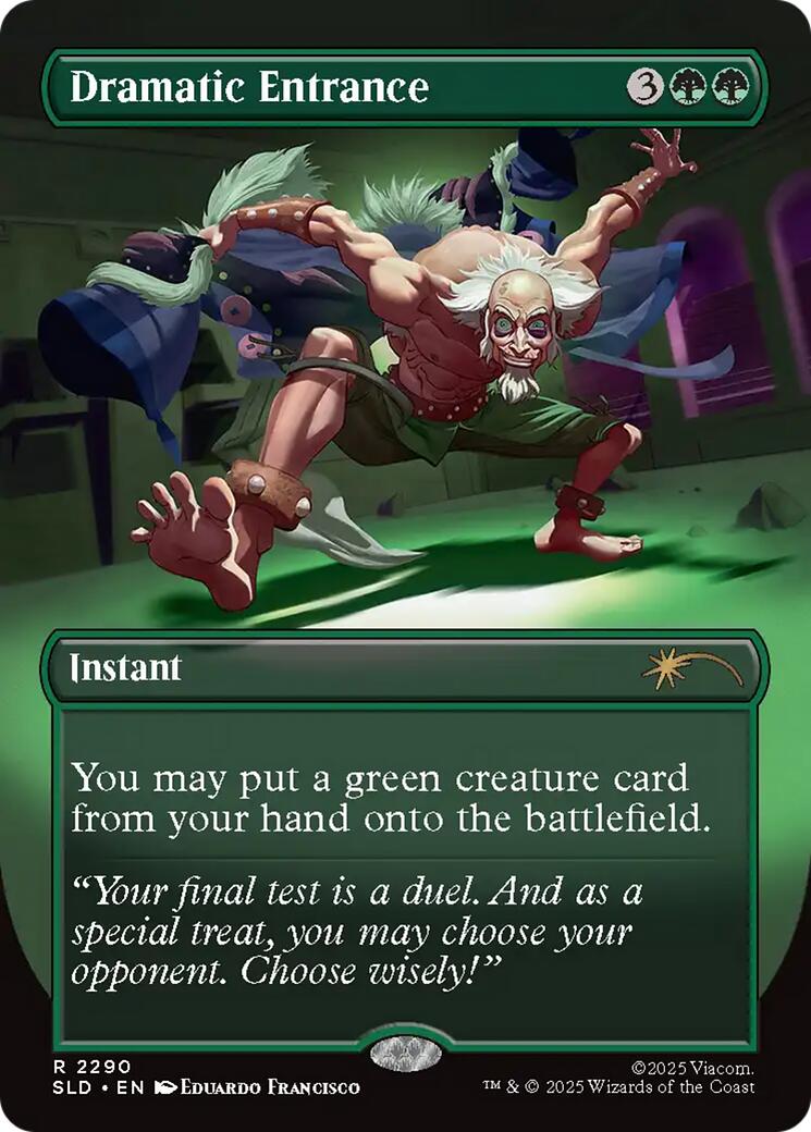 Dramatic Entrance [Secret Lair Drop Series] | Card Merchant Takapuna