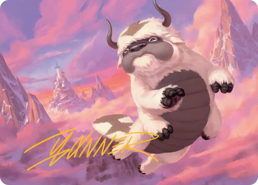 Appa, Aang's Companion Art Card (Gold-Stamped Signature) [Avatar: The Last Airbender Art Series] | Card Merchant Takapuna