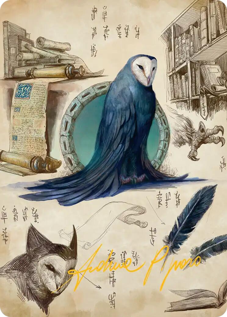 Wan Shi Tong, Librarian Art Card (Gold-Stamped Signature) [Avatar: The Last Airbender Art Series] | Card Merchant Takapuna