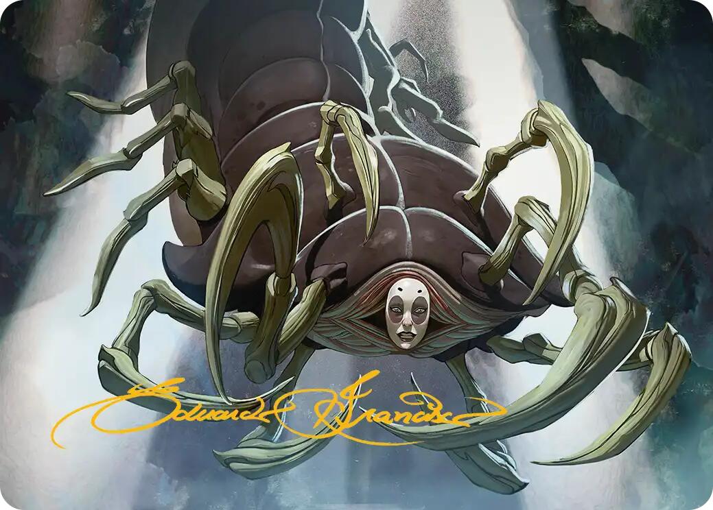 Koh, the Face Stealer Art Card (Gold-Stamped Signature) [Avatar: The Last Airbender Art Series] | Card Merchant Takapuna