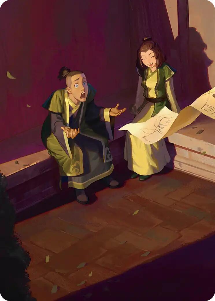 Sokka and Suki Art Card [Avatar: The Last Airbender Art Series] | Card Merchant Takapuna