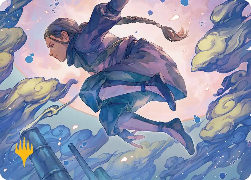 Katara, Seeking Revenge Art Card (Gold-Stamped Planeswalker Symbol) [Avatar: The Last Airbender Art Series] | Card Merchant Takapuna