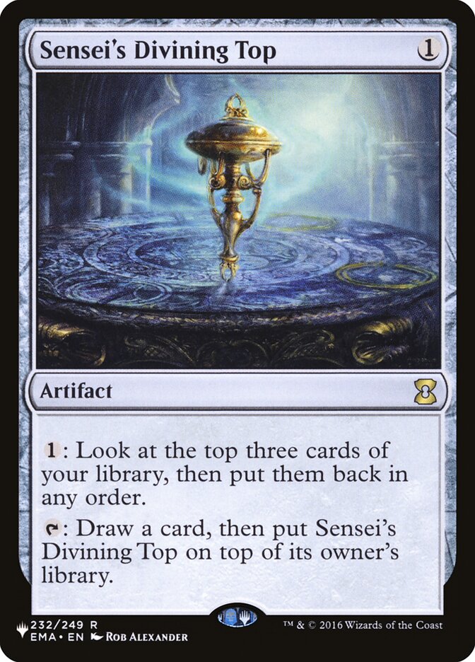 Sensei's Divining Top [The List] | Card Merchant Takapuna