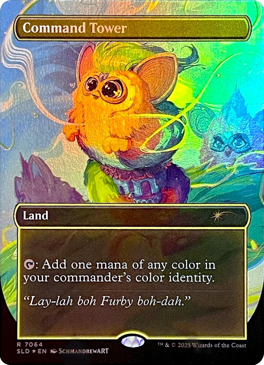 Command Tower (7064) (Rainbow Foil) [Secret Lair Drop Series] | Card Merchant Takapuna