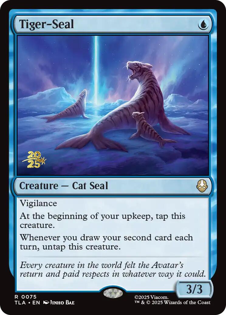 Tiger-Seal [Avatar: The Last Airbender Prerelease Cards] | Card Merchant Takapuna