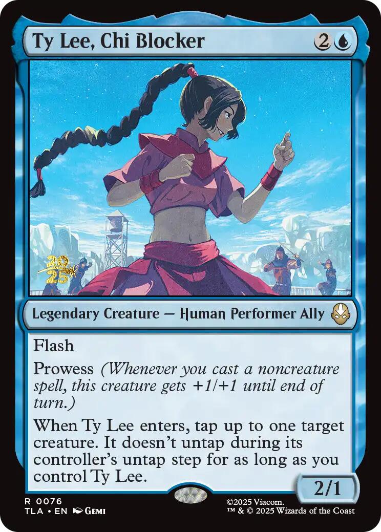 Ty Lee, Chi Blocker [Avatar: The Last Airbender Prerelease Cards] | Card Merchant Takapuna