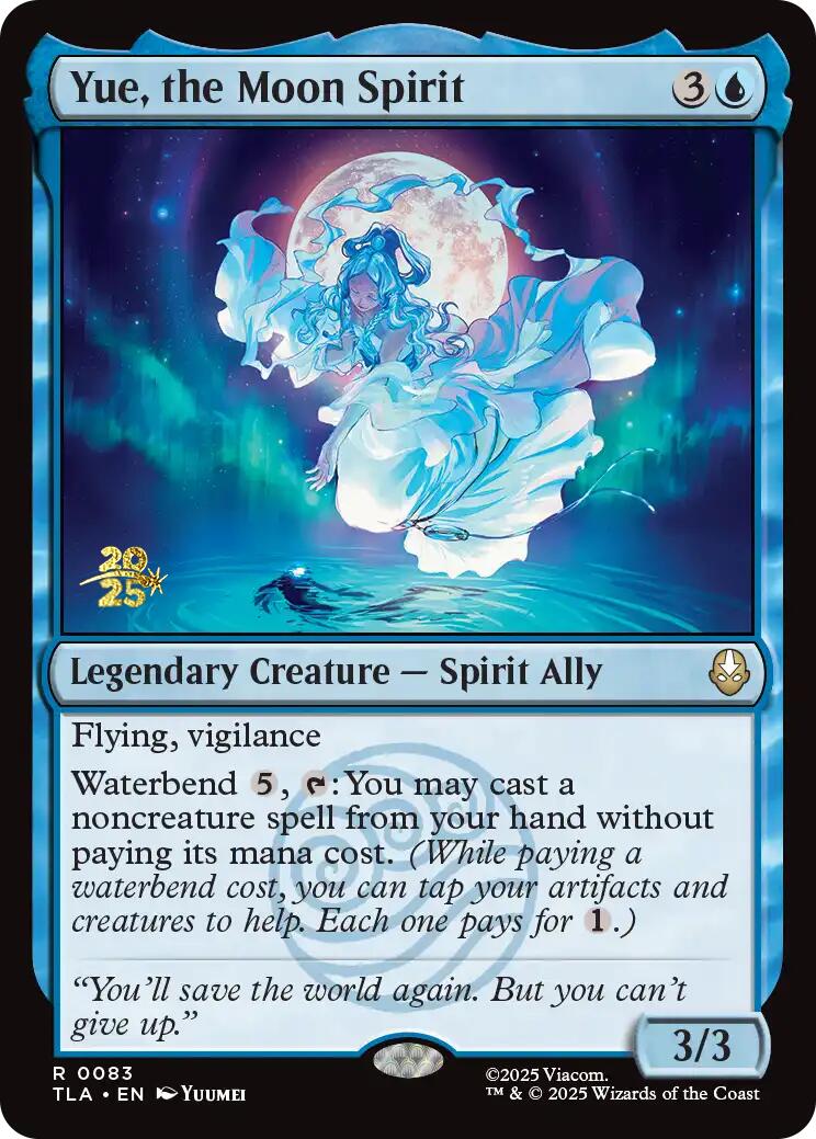 Yue, the Moon Spirit [Avatar: The Last Airbender Prerelease Cards] | Card Merchant Takapuna