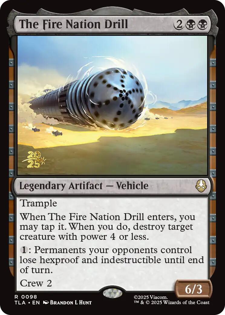 The Fire Nation Drill [Avatar: The Last Airbender Prerelease Cards] | Card Merchant Takapuna