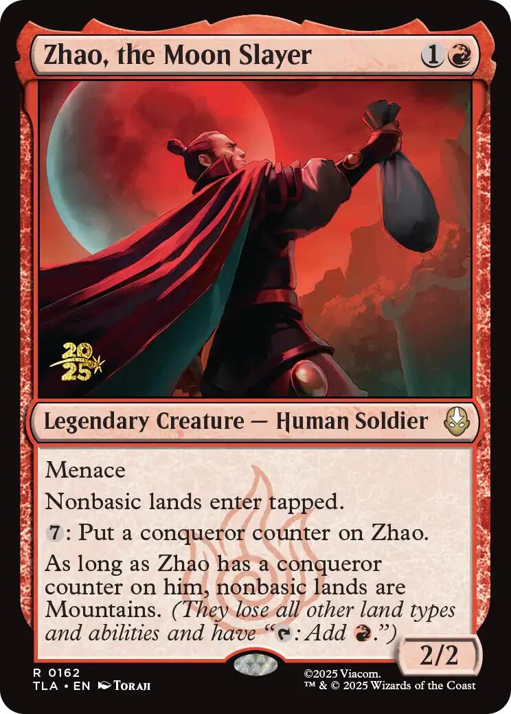 Zhao, the Moon Slayer [Avatar: The Last Airbender Prerelease Cards] | Card Merchant Takapuna