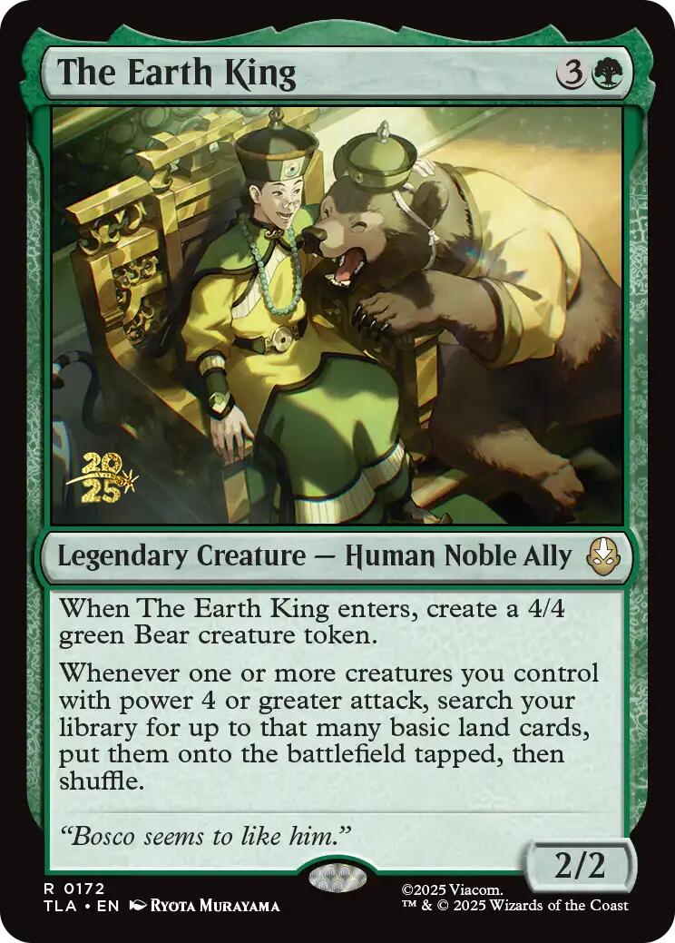 The Earth King [Avatar: The Last Airbender Prerelease Cards] | Card Merchant Takapuna