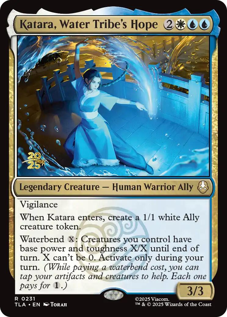 Katara, Water Tribe's Hope [Avatar: The Last Airbender Prerelease Cards] | Card Merchant Takapuna
