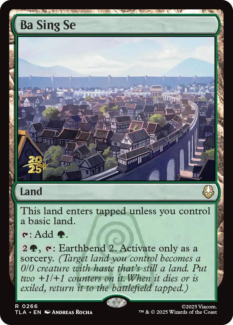 Ba Sing Se [Avatar: The Last Airbender Prerelease Cards] | Card Merchant Takapuna