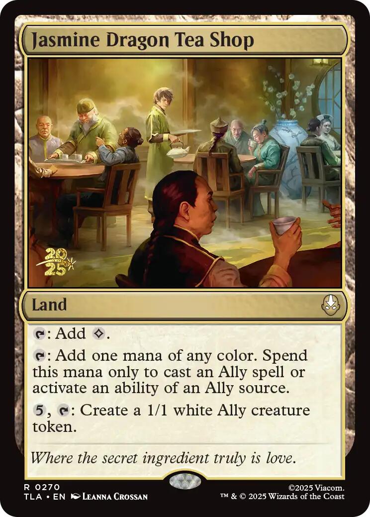 Jasmine Dragon Tea Shop [Avatar: The Last Airbender Prerelease Cards] | Card Merchant Takapuna