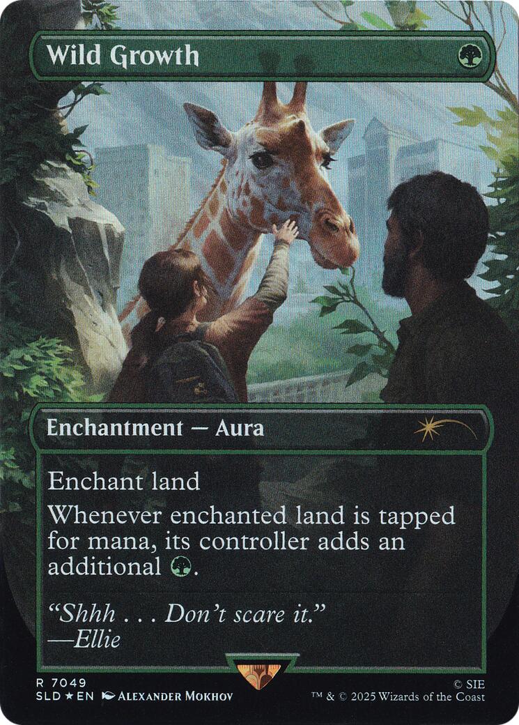 Wild Growth (Rainbow Foil) [Secret Lair Drop Series] | Card Merchant Takapuna