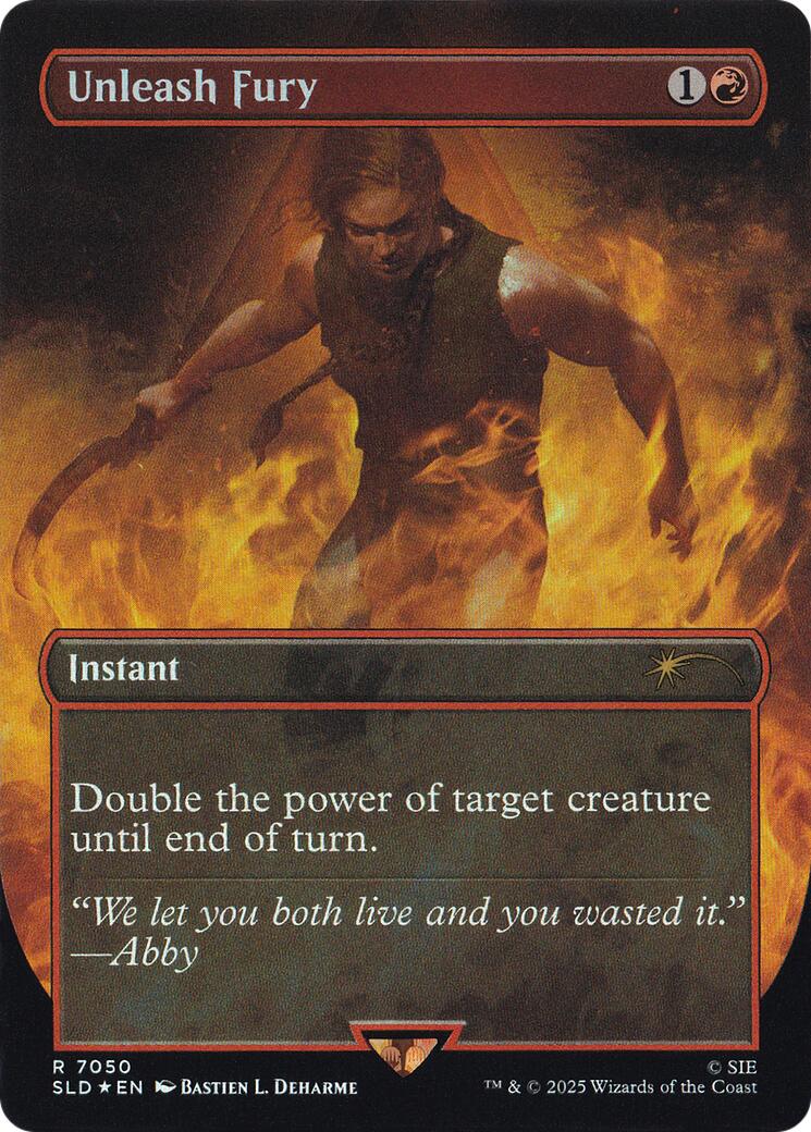 Unleash Fury (Rainbow Foil) [Secret Lair Drop Series] | Card Merchant Takapuna