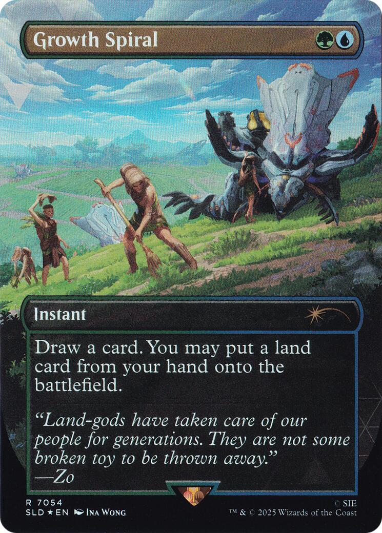 Growth Spiral (Rainbow Foil) [Secret Lair Drop Series] | Card Merchant Takapuna