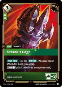 Sterak's Gage [Spiritforged] | Card Merchant Takapuna