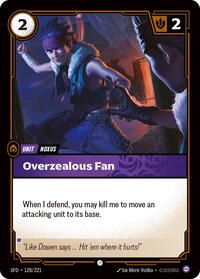 Overzealous Fan [Spiritforged]