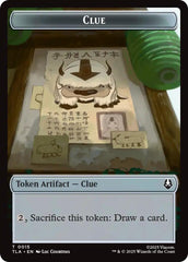 Ally (0004) // Clue (0015) Double-Sided Token [Avatar: The Last Airbender Tokens] | Card Merchant Takapuna