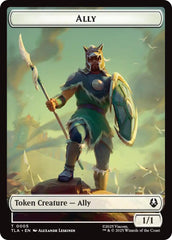 Ally (0005) // Clue (0014) Double-Sided Token [Avatar: The Last Airbender Tokens] | Card Merchant Takapuna
