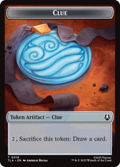 Ally (0007) // Clue (0018) Double-Sided Token [Avatar: The Last Airbender Tokens] | Card Merchant Takapuna