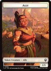 Ally (0008) // Clue (0016) Double-Sided Token [Avatar: The Last Airbender Tokens] | Card Merchant Takapuna
