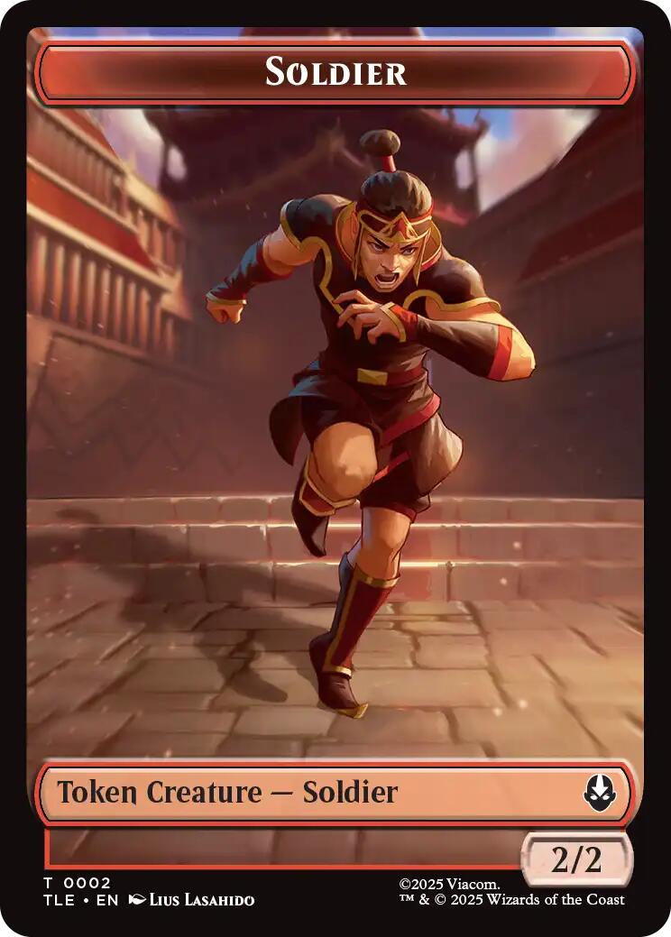 Soldier (0002) [Avatar: The Last Airbender Tokens] | Card Merchant Takapuna