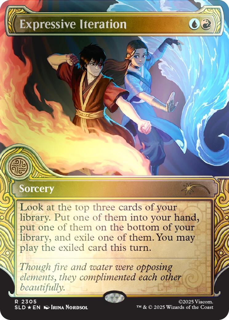 Expressive Iteration (Rainbow Foil) [Secret Lair Drop Series] | Card Merchant Takapuna