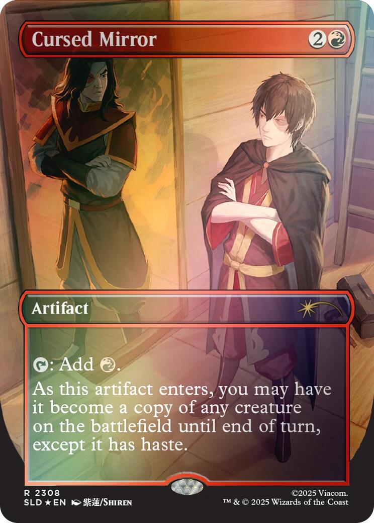 Cursed Mirror (Rainbow Foil) [Secret Lair Drop Series] | Card Merchant Takapuna
