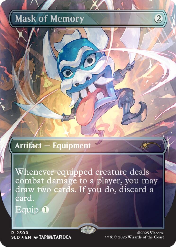 Mask of Memory (Rainbow Foil) [Secret Lair Drop Series] | Card Merchant Takapuna