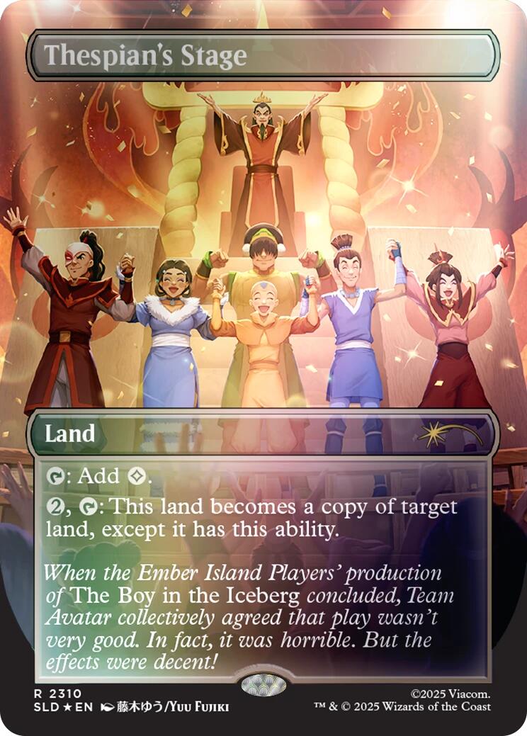 Thespian's Stage (2310) (Rainbow Foil) [Secret Lair Drop Series] | Card Merchant Takapuna