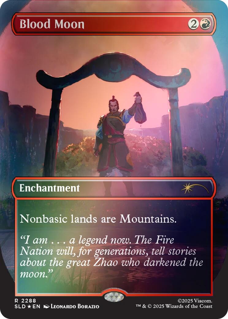 Blood Moon (Rainbow Foil) [Secret Lair Drop Series] | Card Merchant Takapuna