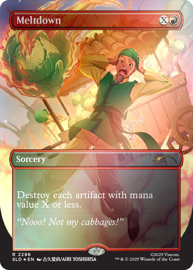 Meltdown (Rainbow Foil) [Secret Lair Drop Series] | Card Merchant Takapuna