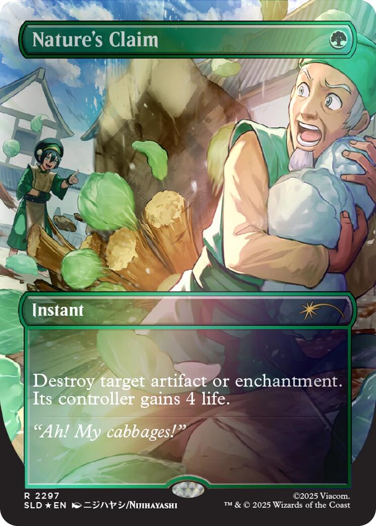 Nature's Claim (Rainbow Foil) [Secret Lair Drop Series] | Card Merchant Takapuna