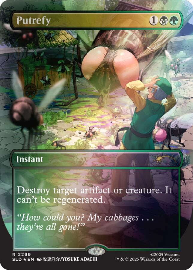 Putrefy (Rainbow Foil) [Secret Lair Drop Series] | Card Merchant Takapuna