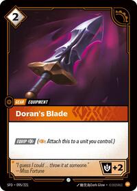 Doran's Blade [Spiritforged] | Card Merchant Takapuna