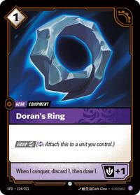 Doran's Ring [Spiritforged] | Card Merchant Takapuna