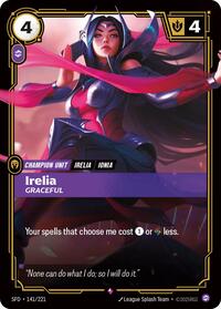 Irelia - Graceful [Spiritforged] | Card Merchant Takapuna