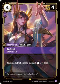 Irelia - Graceful (Alternate Art) [Spiritforged] | Card Merchant Takapuna