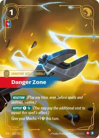Danger Zone [Spiritforged] | Card Merchant Takapuna