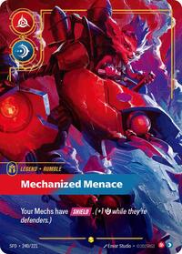 Rumble - Mechanized Menace (Overnumbered) [Spiritforged] | Card Merchant Takapuna
