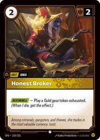 Honest Broker [Spiritforged] | Card Merchant Takapuna