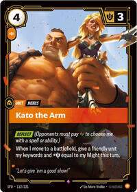 Kato the Arm [Spiritforged] | Card Merchant Takapuna