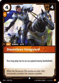 Dauntless Vanguard [Spiritforged] | Card Merchant Takapuna