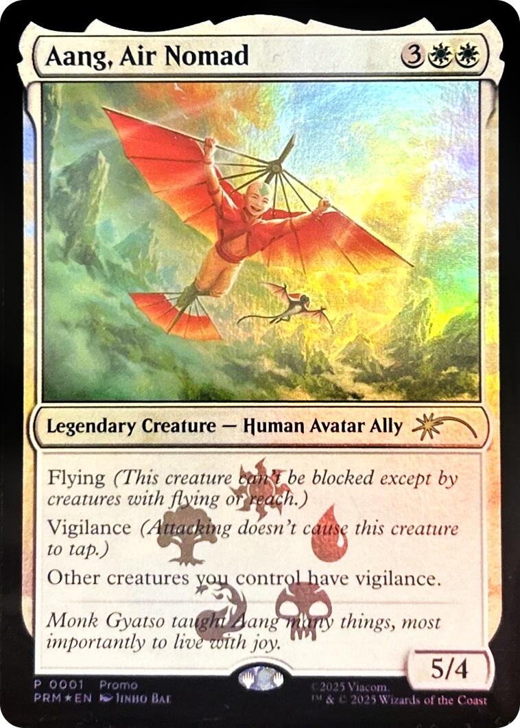 Aang, Air Nomad [Media Promos] | Card Merchant Takapuna