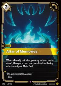 Altar of Memories [Spiritforged] | Card Merchant Takapuna